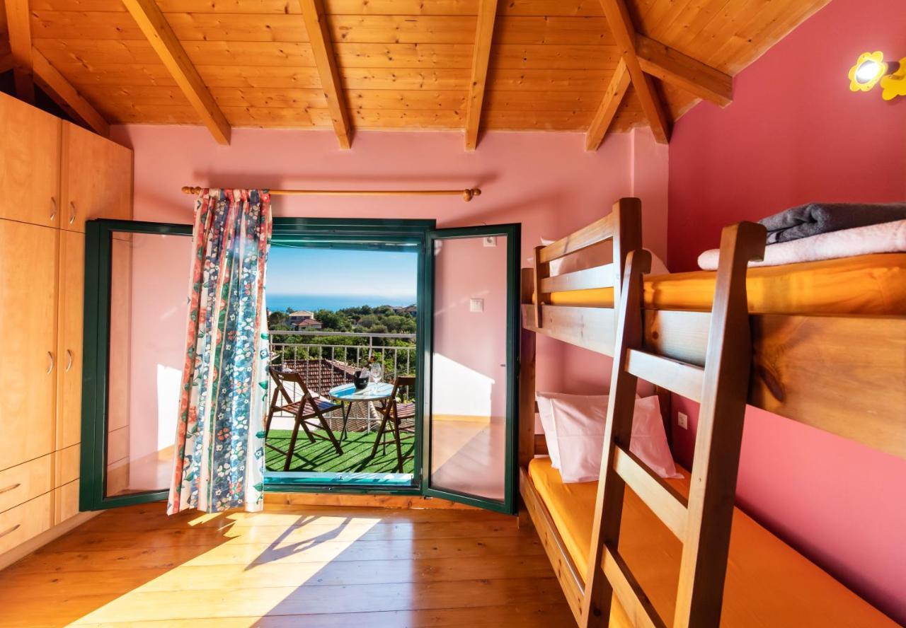Lefkada Sunset House Villa Kalamítsi Eksteriør bilde
